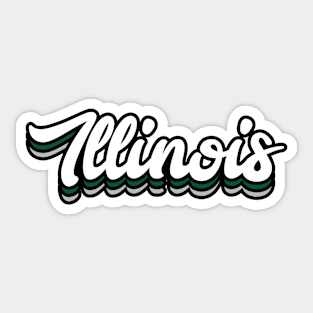 IWU - Illinois Sticker